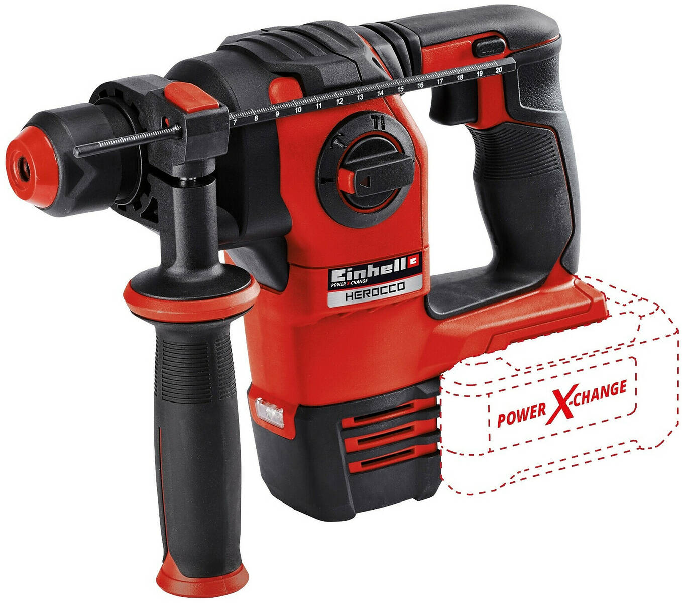 Einhell Akku-Bohrhammer HEROCCO 18/20