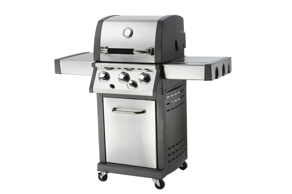 El Fuego Edelstahl Gasgrill Hartford AY434, 3 Hauptbrenner + Seitenbrenner