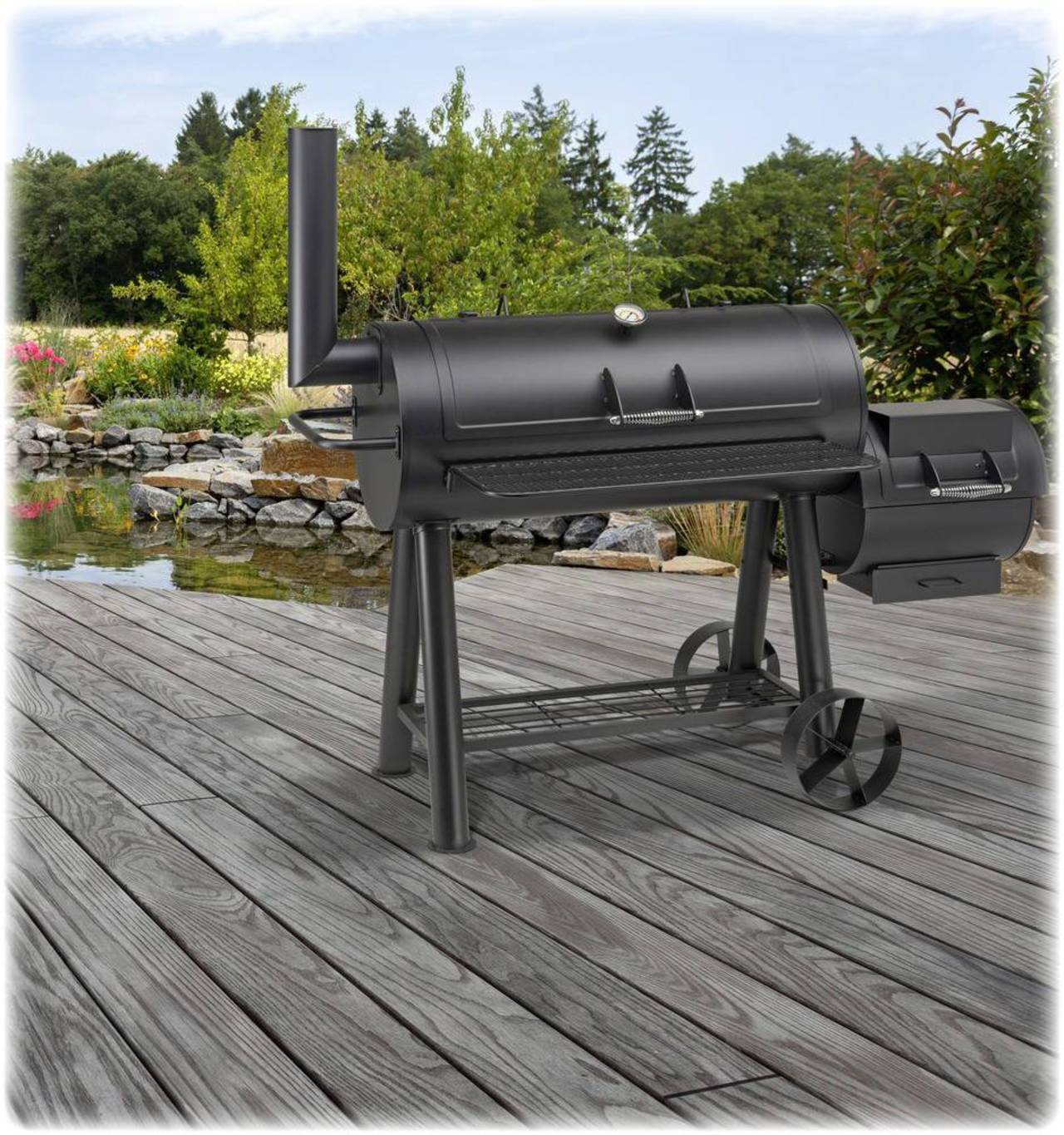 Mr. Gardener Smoker Portland XL, BBQ-Smoker, Grill