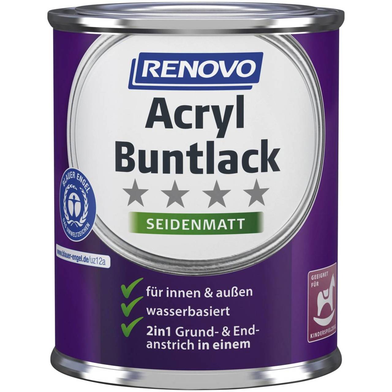 Renovo  weiß Seidenmatt