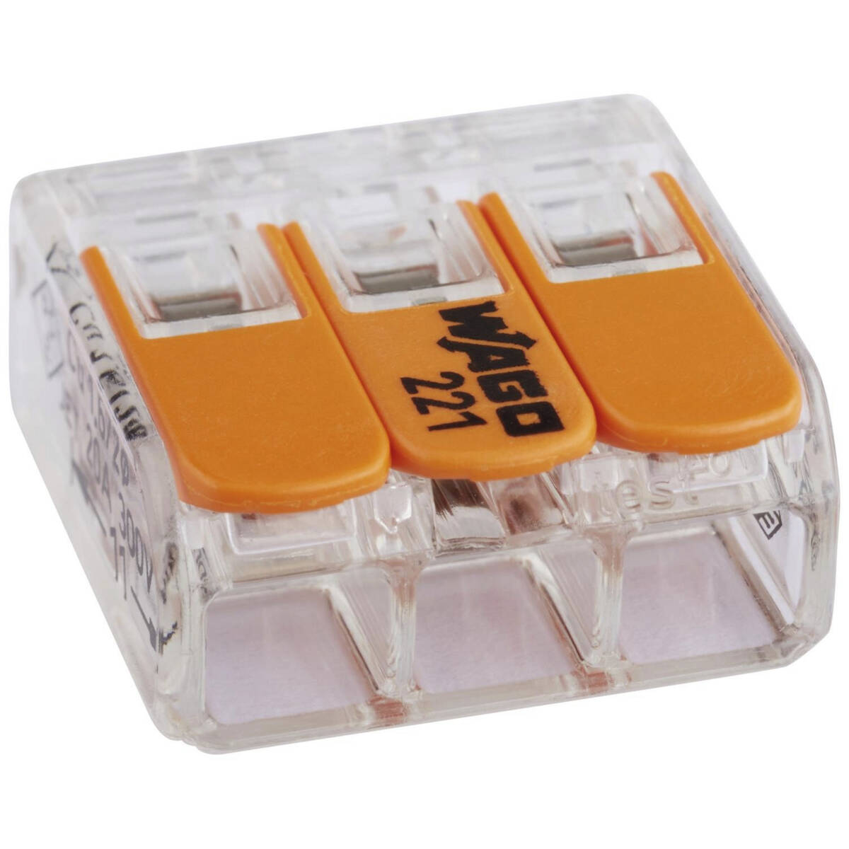 Wago Zubehör Verbindungsklemmen 3-polig