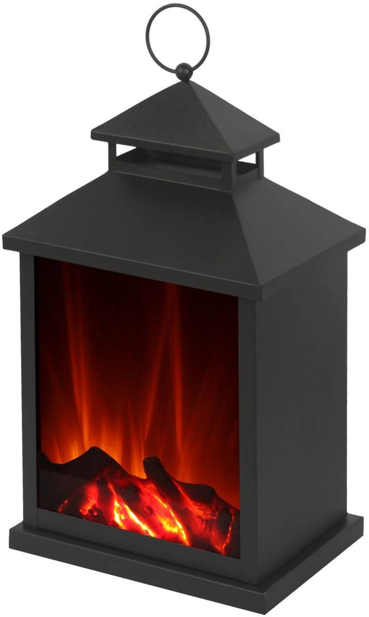 El Fuego Laterne / Leuchte » AY0550 « - mit realistischem Flammeneffekt