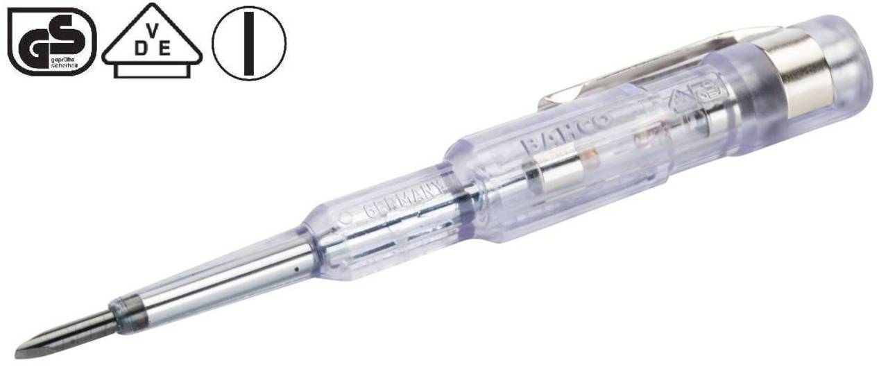 Bahco Spannungsprüfer / Prüfstift 8045LVDE Schraubendreher