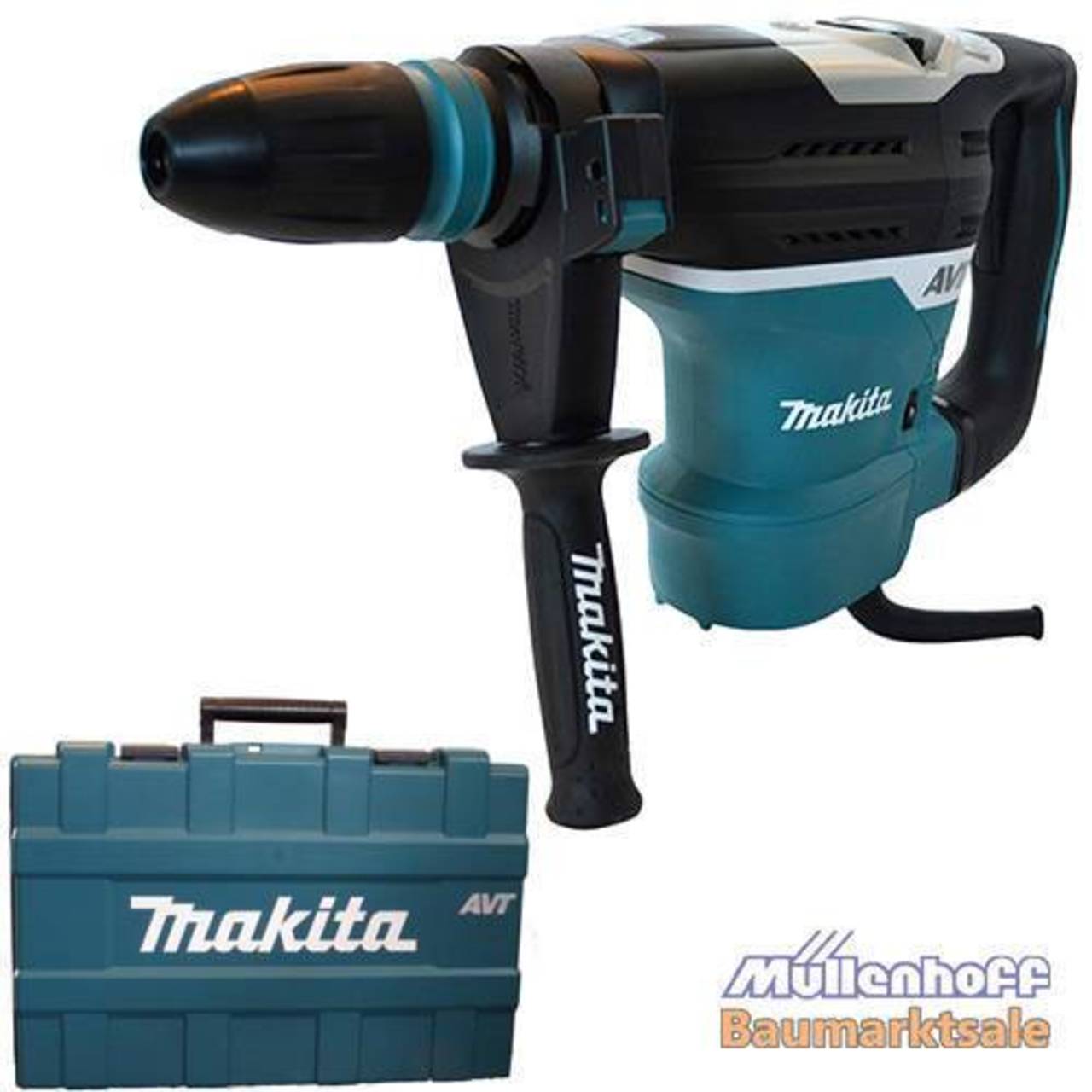 Makita Kombihammer Stemmhammer HR4013C für SDS-MAX 40 mm inkl. Transportkoffer
