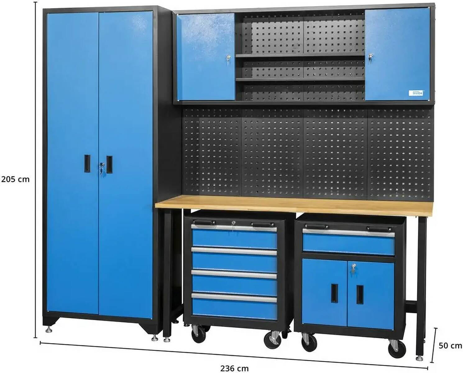 Güde Werkstattwagen GWS 6-tlg