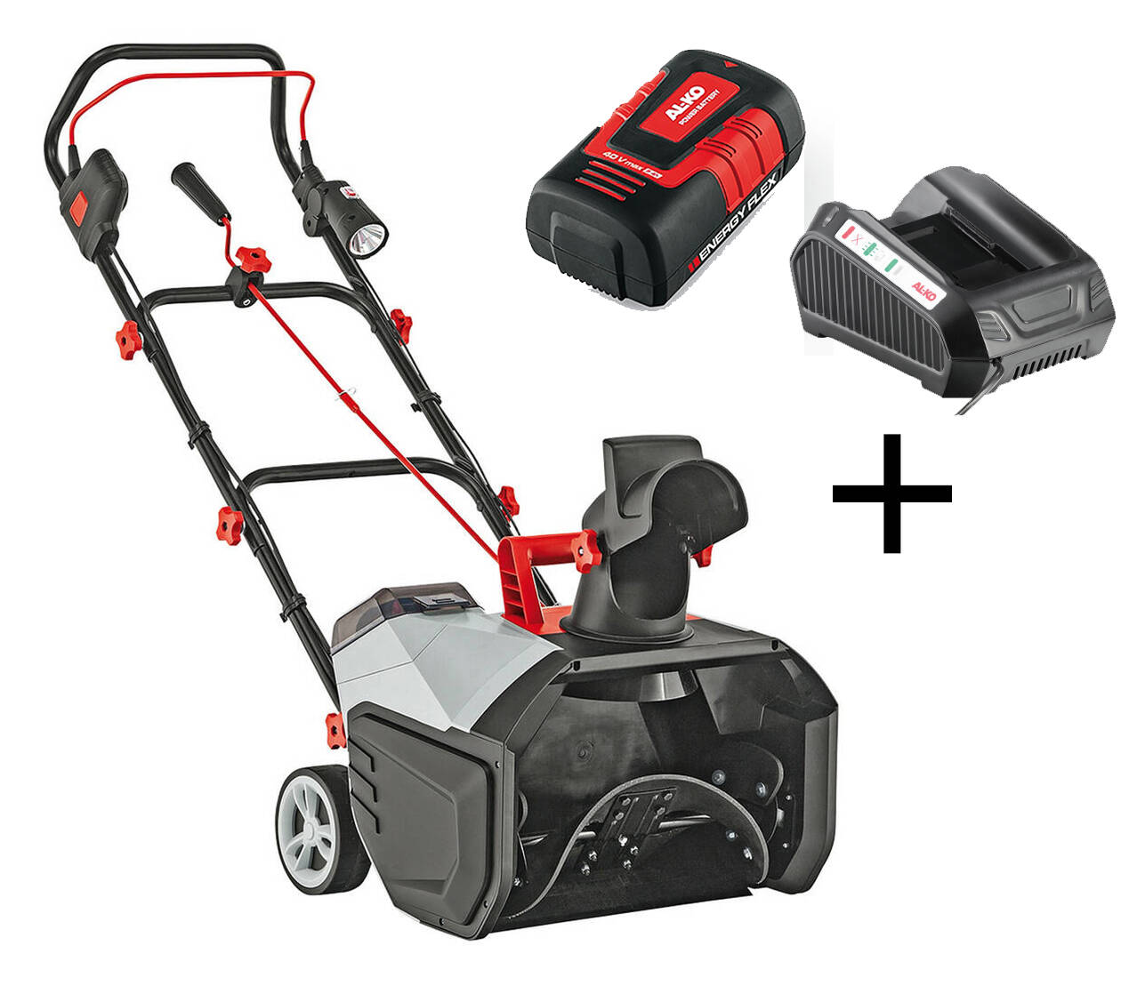 AL-KO Akku-Schneefräse ST 4048 Set