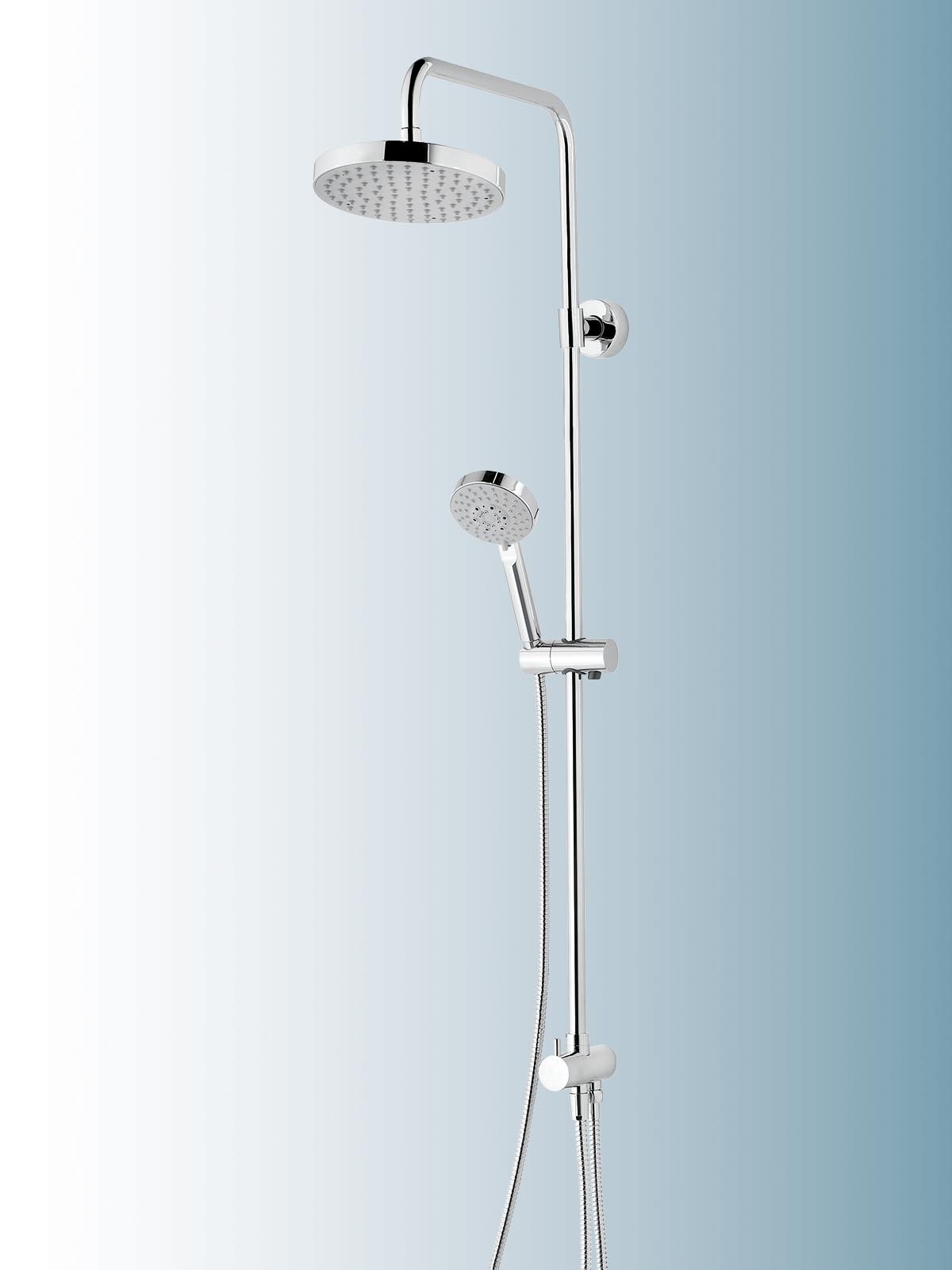 Schulte » Duschmaster Rain III D969272 « Umsteller, Messinkopf, rund