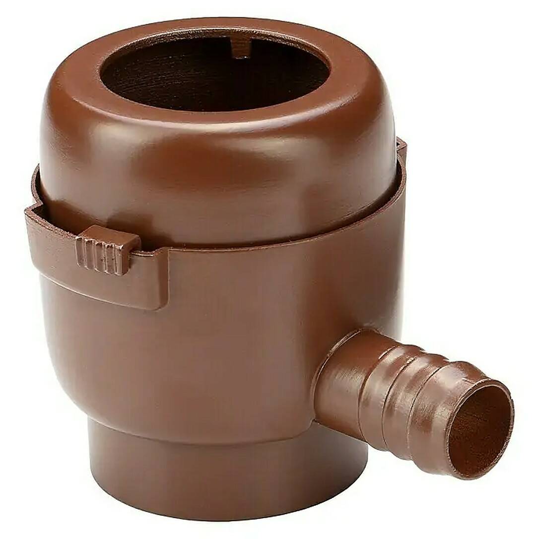 Graf Fallrohrfilter Füllautomat Mini DN 50-60 in Braun