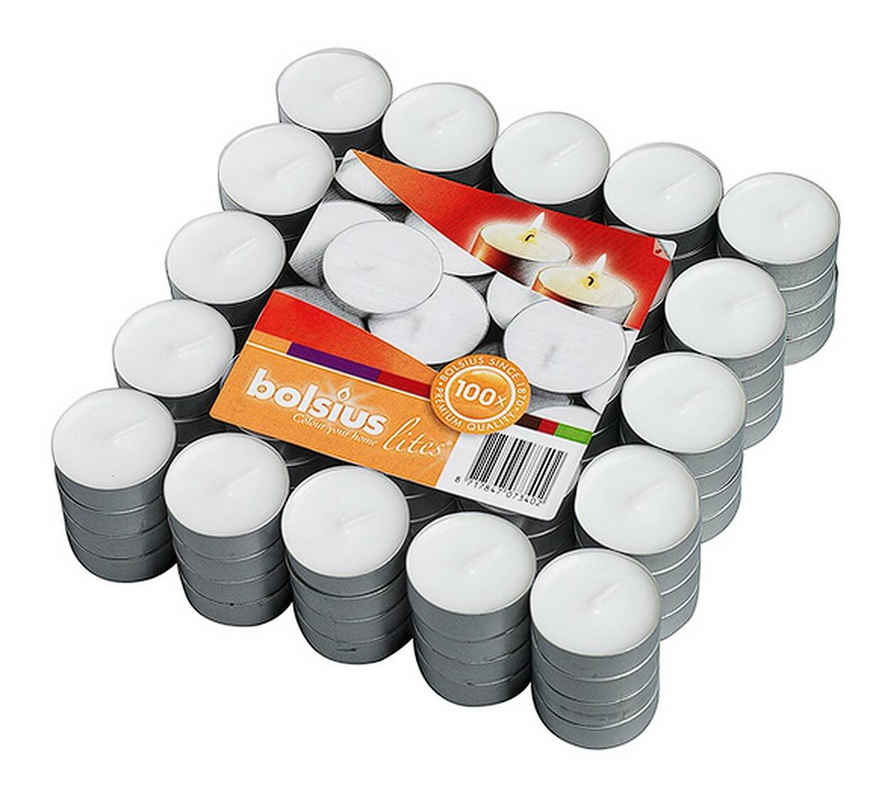 Bolsius Teelichter Teelicht 3,5h