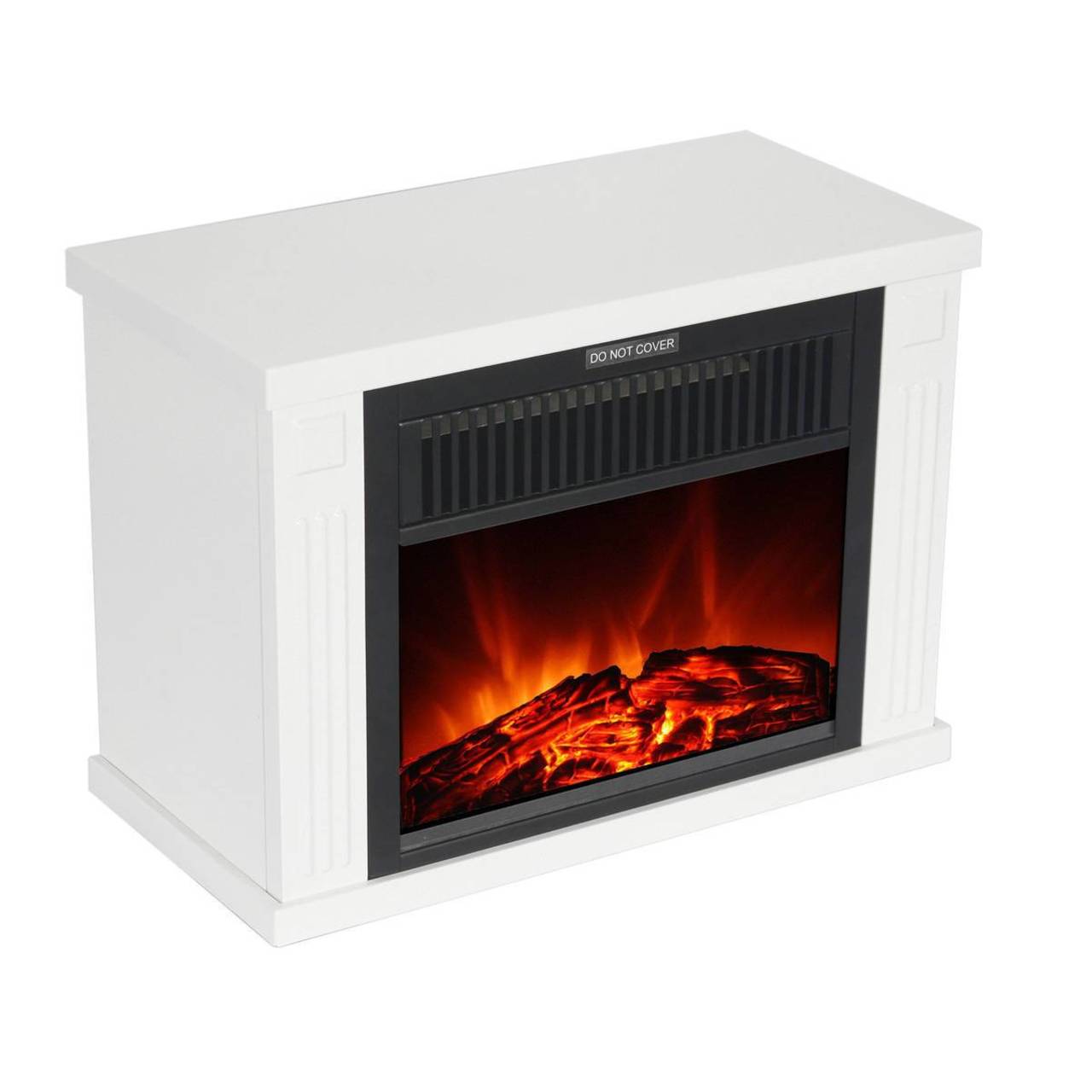 El Fuego Elektrokamin Brügge AY0689, 2 Heizstufen, weiß, Kamin, Heizung